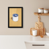 Blikje - Minimalistisch - Blauw - Illustratie KitchenYeah - Keuken - Fotolijst klein -sfeer1