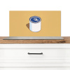 Blikje - Minimalistisch - Blauw - Illustratie Spatscherm Aluminium klein -3d_zonderpan