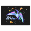 Quotes - 'Shoot for the moon' - Spreuken - Ruimte - Kids - Jongens - Meiden - Kinderen Placemat vinyl groot -zzsfeer1_Kitchenyeah-website