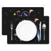 Quotes - 'Shoot for the moon' - Spreuken - Ruimte - Kids - Jongens - Meiden - Kinderen Placemat vinyl groot -zzsfeer2_Kitchenyeah-website