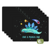 Quotes - Ruimte - 'Have a magical day' - Spreuken - Kind - Jongens - Meisjes - Kinderen Placemat vinyl groot -zzsfeer3_Kitchenyeah-website