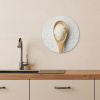 Hout - Lepel - Rijst KitchenYeah - Keuken - Wandcirkel Forex klein -sfeer3