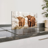 Vorstelijk Duo Spatscherm Aluminium klein -zzproduct_nieuw