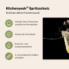 Sinaasappel Splash Serenade Spatscherm Aluminium klein -zdetails_DE