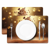 Dessert - Chocolade - Zoet - Eten Placemat vinyl groot -zzsfeer2_Kitchenyeah-website