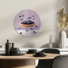 Eten - Taart - Bessen - Blauw KitchenYeah - Keuken - Wandcirkel Forex klein -sfeer2