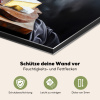 Borrelplank - Stilleven - Vintage Spatscherm Aluminium klein -zcloseup_DE