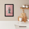 Kauwgom - Retro - Snoep - Roze KitchenYeah - Keuken - Fotolijst klein -sfeer1