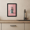 Kauwgom - Retro - Snoep - Roze KitchenYeah - Keuken - Fotolijst klein -sfeer2