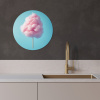 Suikerspin - Zoet - Snoep KitchenYeah - Keuken - Wandcirkel Forex klein -sfeer1