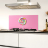 Lolly - Roze - Snoep - Zoet Spatscherm Aluminium klein -sfeer4