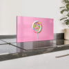 Lolly - Roze - Snoep - Zoet Spatscherm Aluminium klein -zzproduct_nieuw