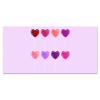 Lolly - Hart - Roze - Snoep Spatscherm Aluminium klein -3d_volledig