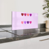 Lolly - Hart - Roze - Snoep Spatscherm Aluminium klein -zzproduct_nieuw