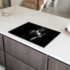 Vrouw - Wijn - Jurk Inductie beschermer vinyl 3mm klein -sfeer8