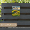 Toscane - Landschap - Wijngaarden tuinposter los doek klein -sfeer3