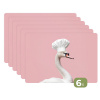 Zwaan - Koksmuts - Mooi - Klassiek Placemat vinyl groot -zzsfeer3_Kitchenyeah-website