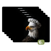 Arend -Amerika - Koksmuts - Vogel - Stoer Placemat vinyl groot -zzsfeer3_Kitchenyeah-website
