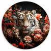 Florale Staring KitchenYeah - Keuken - Wandcirkel Forex klein -3d