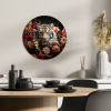 Florale Staring KitchenYeah - Keuken - Wandcirkel Forex klein -sfeer2