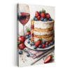 Feestelijke Fijnproeverij KitchenYeah - Keuken - Canvas klein -3d
