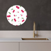 Kersenfeest KitchenYeah - Keuken - Wandcirkel Forex klein -sfeer1