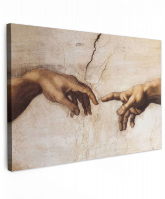 Canvas Adam Michelangelo
