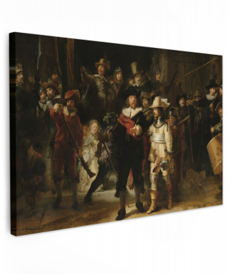 De nachtwacht canvas