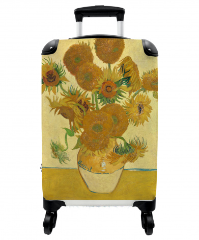 Koffer - Van Gogh - Zonnebloemen - Schilderij - Geel