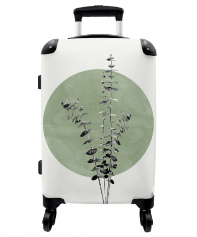 Koffer - Groen - Planten - Natuur - Abstract