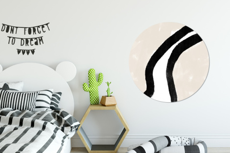 Muurcirkel - Abstract - Lijn - Design - Pastel-thumbnail-2