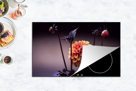 Herdabdeckplatte - Blumen - Chrysantheme - Makro - Pflanzen-thumbnail-4