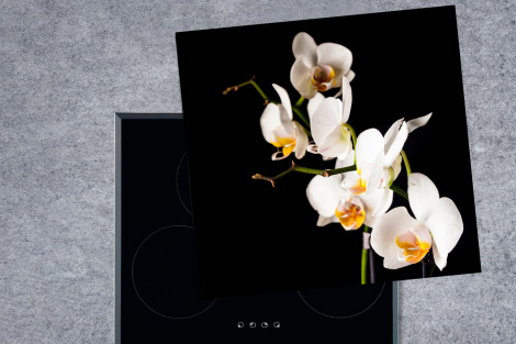 Herdabdeckplatte - Orchidee - Blumen - Pflanzen - Botanisch-1