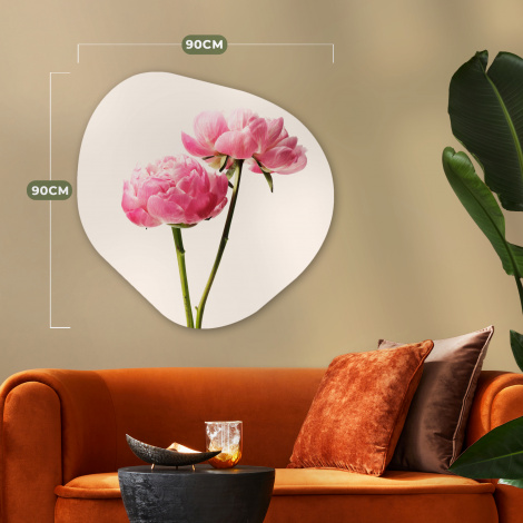 Organisches wandbild - Blumen - Blüte - Rosa-thumbnail-6