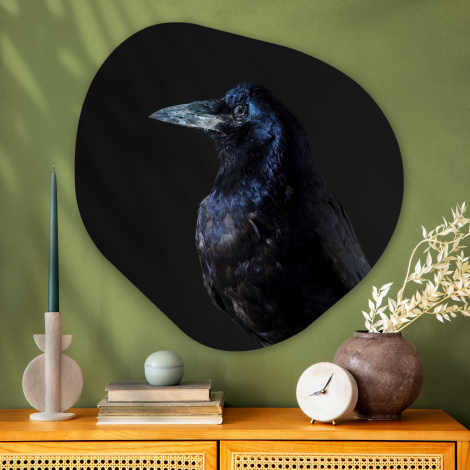 Organisch schilderij - Vogel - Dieren - Zwart-thumbnail-3
