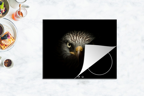 Herdabdeckplatte - Vogel - Adler - Raubvögel - Auge - Schnabel - Licht-4