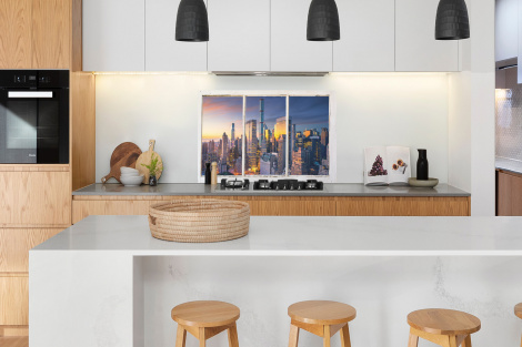 Spritzschutz Küche - New York - Aussicht - Skyline-3