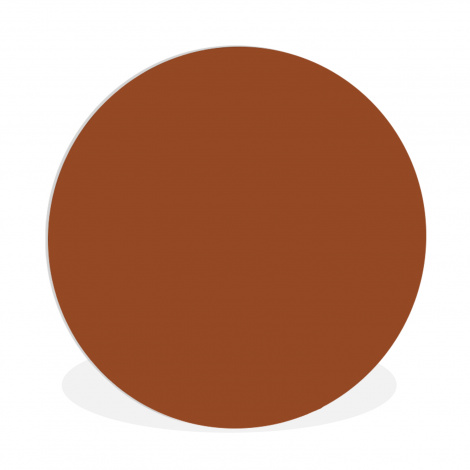 Muurcirkel - Terracotta - Bruin - Palet - Effen - Kleuren - Kleur