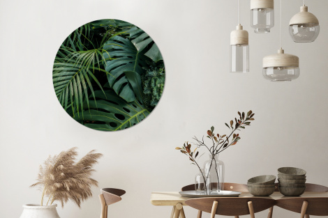 Runde Bilder - Pflanzen - Dschungel - Blätter - Tropisch-3