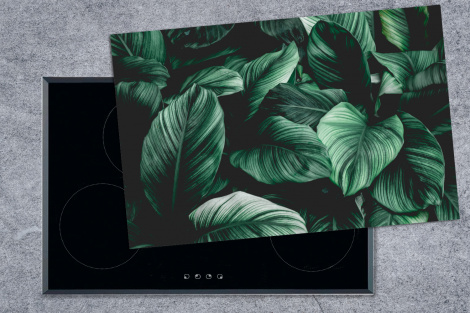 Herdabdeckplatte - Dschungel - Blätter - Tropisch - Pflanzen - Natur-thumbnail-1