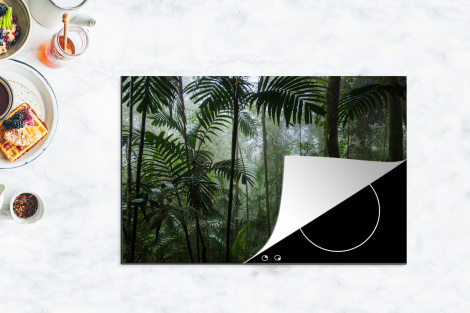 Herdabdeckplatte - Regenwald - Tropisch - Dschungel - Bäume - Pflanzen-thumbnail-4