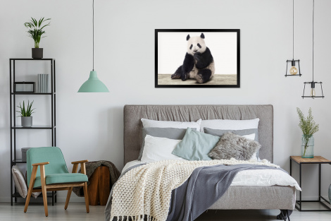 Poster mit Rahmen - Panda - Tiere - Jungen - Mädchen - Pandabär - Horizontal-thumbnail-4