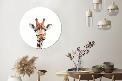 Behangcirkel - Wilde dieren - Giraffe - Kinderen - Jongen - Dieren-thumbnail-3