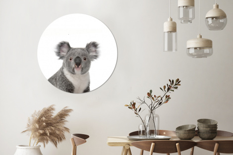 Behangcirkel - Koala - Dieren - Kind - Wit - Meisje - Jongen-thumbnail-3