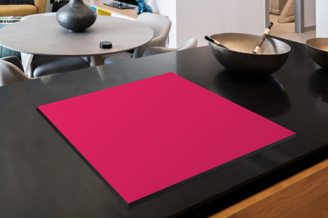 Herdabdeckplatte - Karminrot - Farben - Palette - Rosa - Einfarbig-2