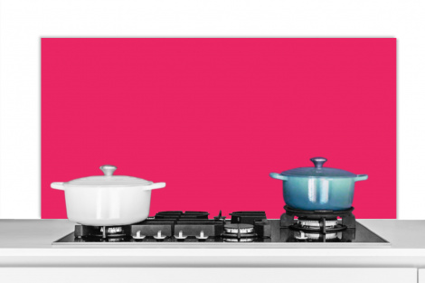 Spritzschutz Küche - Karminrot - Farben - Palette - Rosa - Einfarbig
