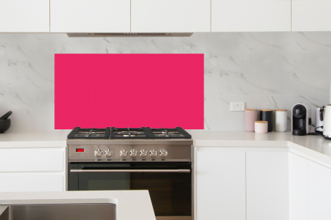 Spritzschutz Küche - Karminrot - Farben - Palette - Rosa - Einfarbig-thumbnail-4