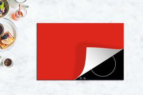Herdabdeckplatte - Rot - Muster - Design-4