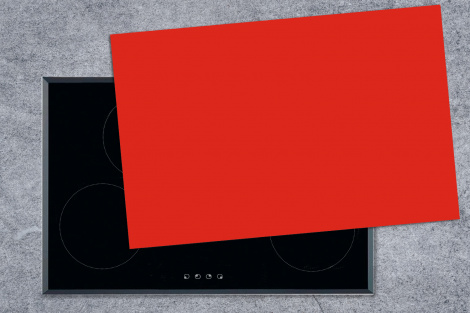Herdabdeckplatte - Rot - Muster - Design