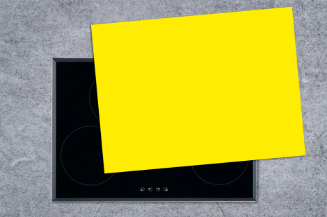 Herdabdeckplatte - Gelb - Zitrone - Neon - Muster-thumbnail-1